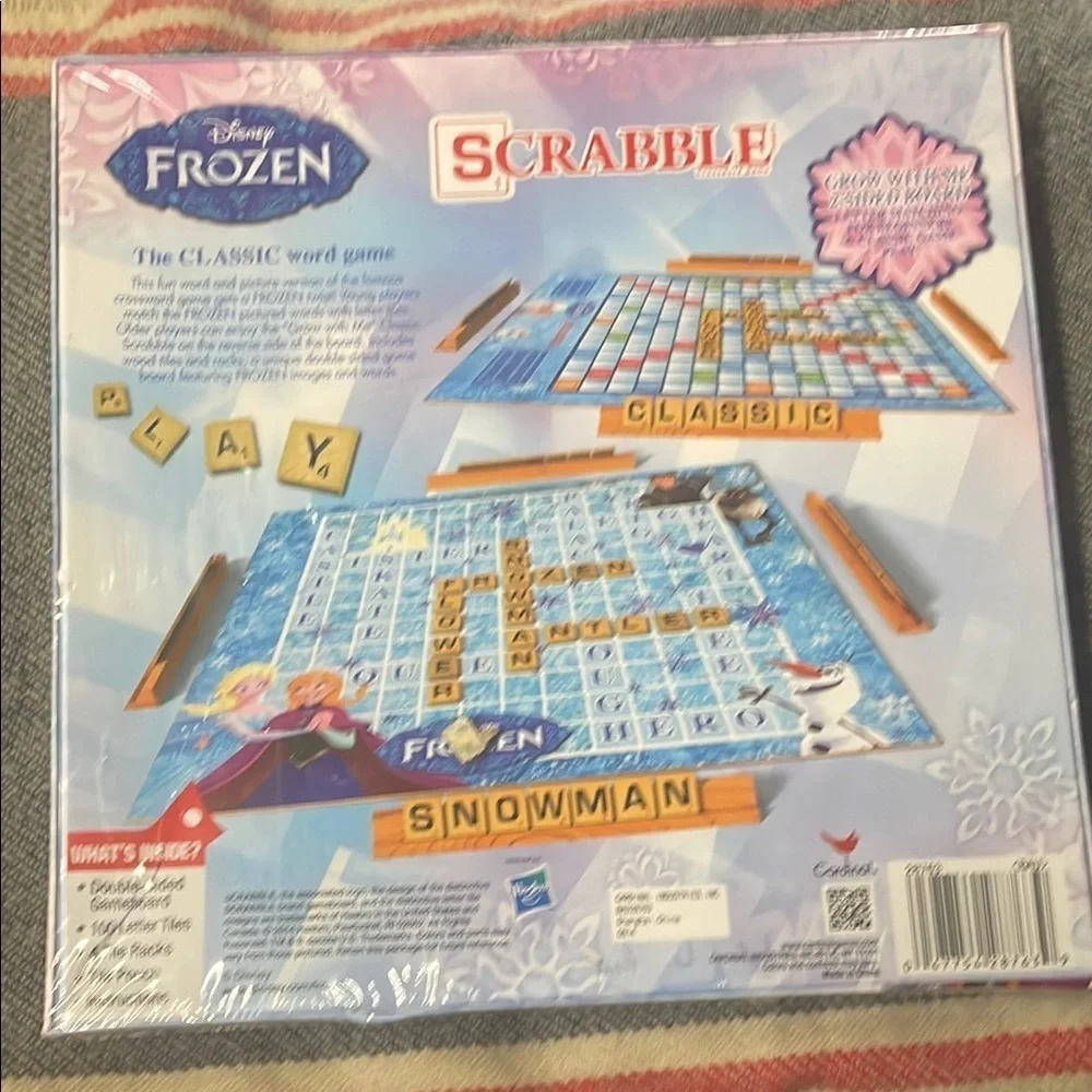 Frozen Themed Scrabble Game